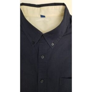 Joes USA Shirt XL Pocket Short Sleeve Button Up joesusa Navy blue